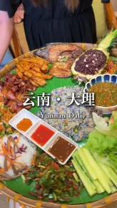 大理美食与住宿，八块钱一碗稀豆粉配油条，大理北门菜市场才是吃货的天堂