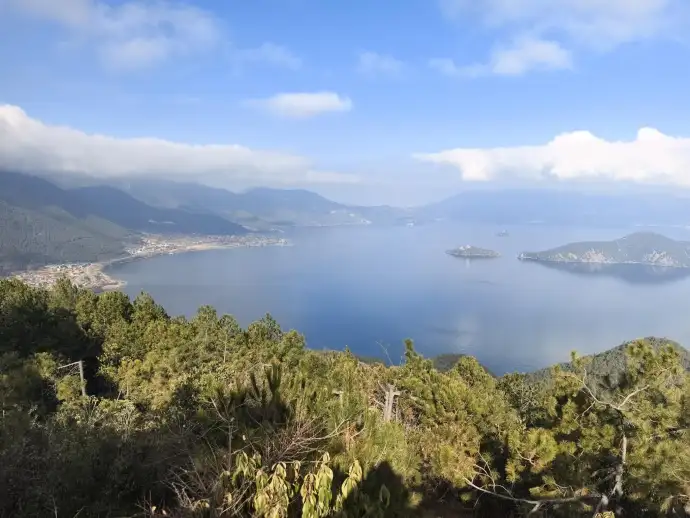 泸沽湖仙境