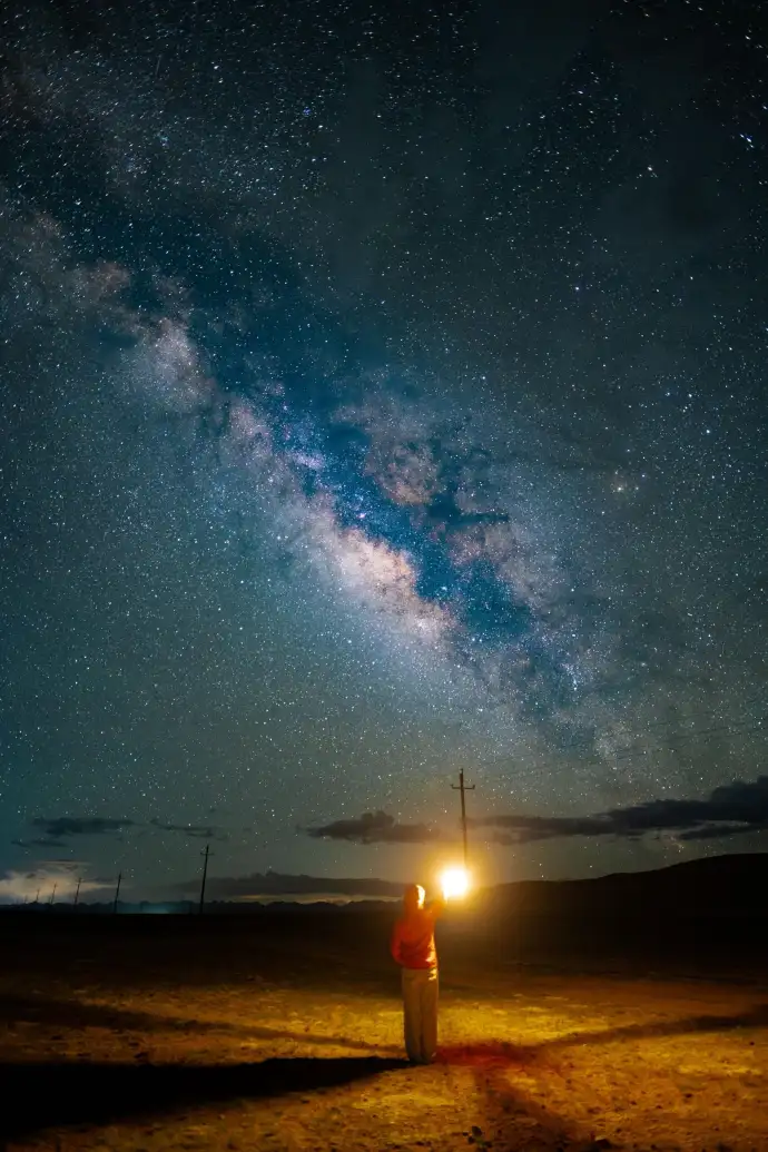 纳木措星空