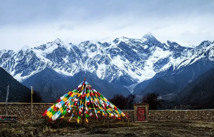 色季拉山口看南迦巴瓦