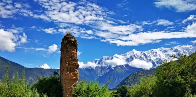 南迦巴瓦峰大渡卡遗址