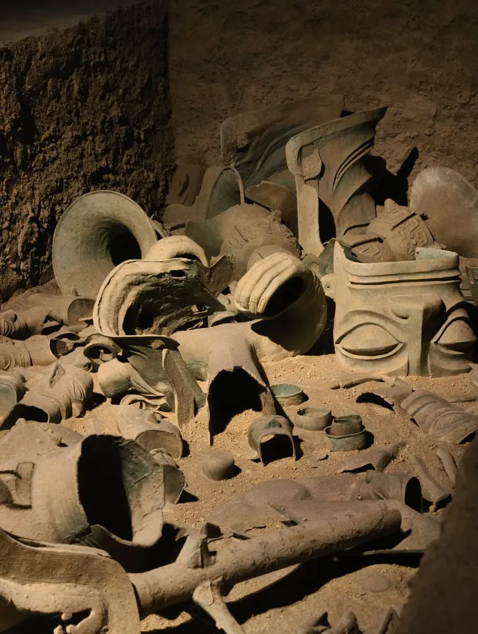 三星堆博物馆祭祀坑