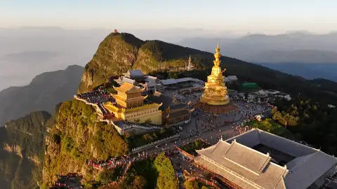 四川峨眉山门票与费用攻略：门票、观光车、索道和一日游预算         (74)