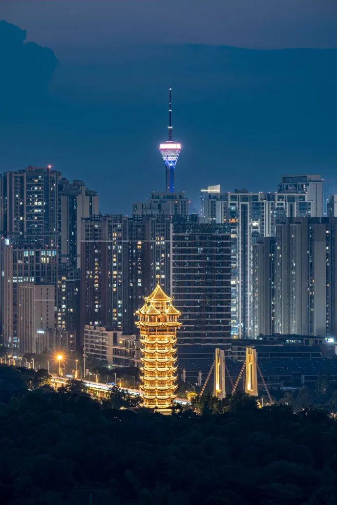 成都夜景