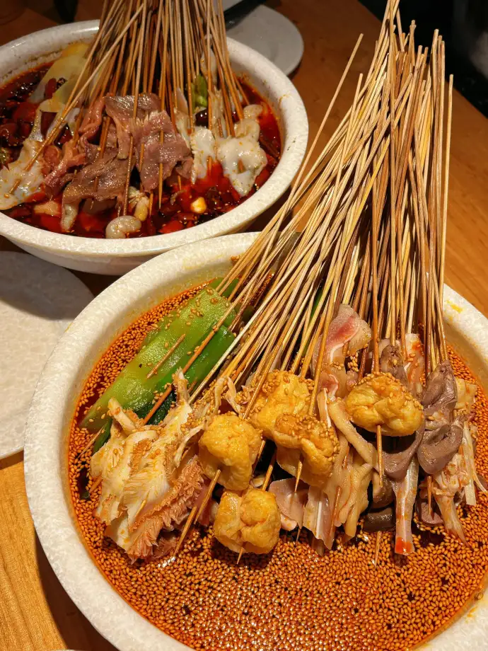 乐山美食钵钵鸡