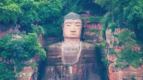 四川乐山大佛游览路线攻略：陆路、游江、水陆环形怎么选？观佛角度及最佳拍摄机位指南           (43)