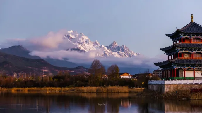 丽江狮子山观景台