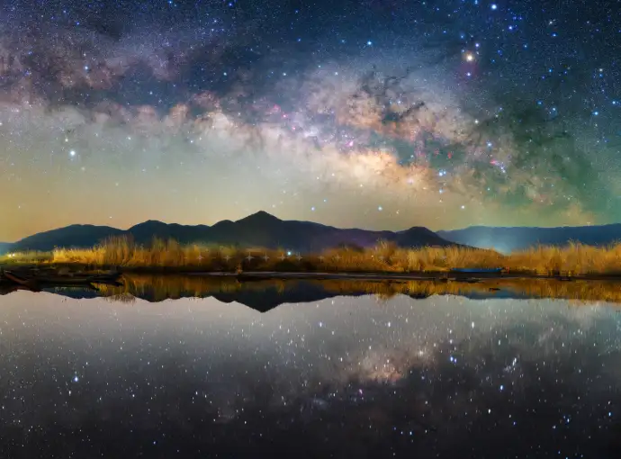 泸沽湖星空