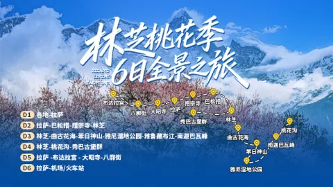 西藏林芝桃花季六日全景轻奢之旅