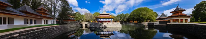 拉萨周边游攻略：罗布林卡摄影全解析，汉藏建筑肌理与 5 个必拍高光位