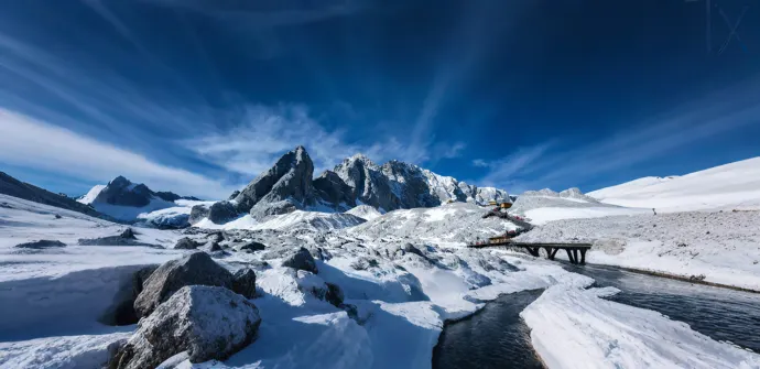 北半球最南的极地雪山，于13条冰川间阅见旷世奇景