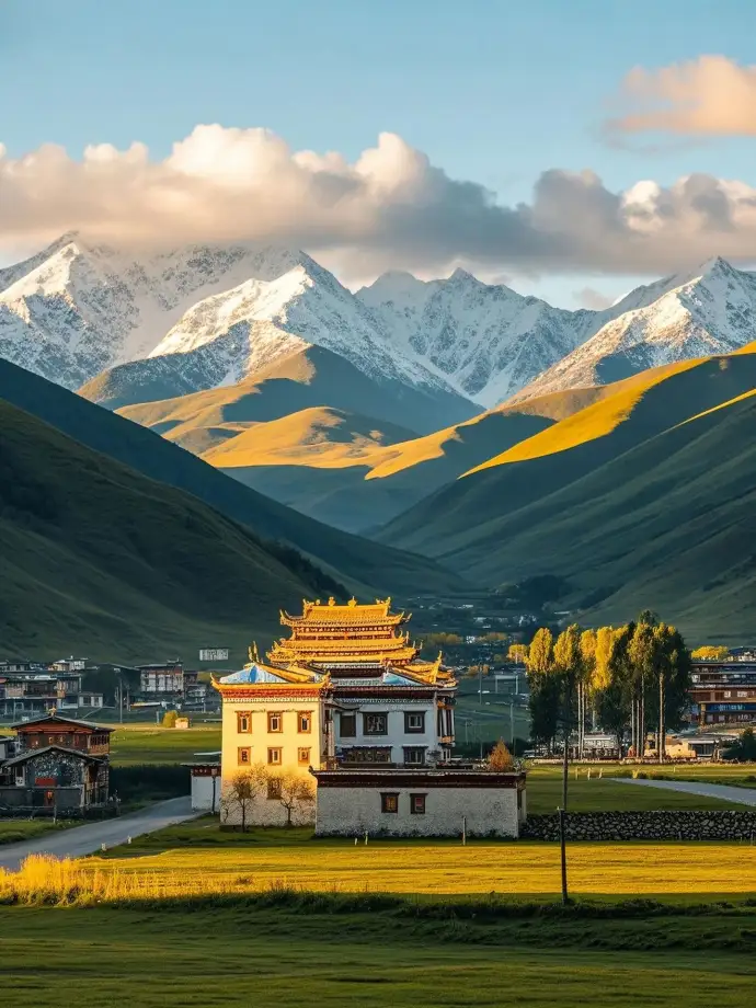 新都桥到塔公路途风景