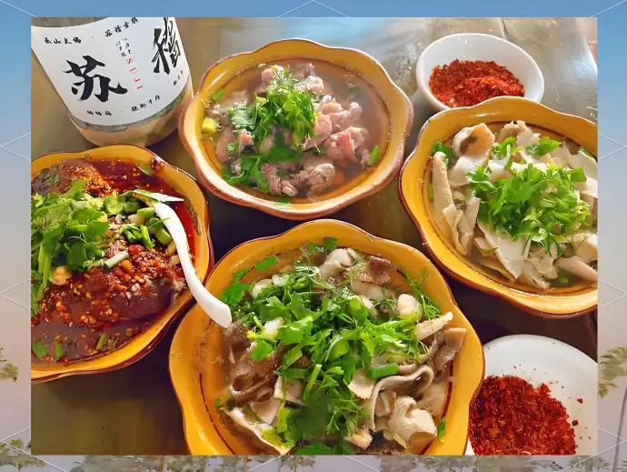 苏稽古镇小吃