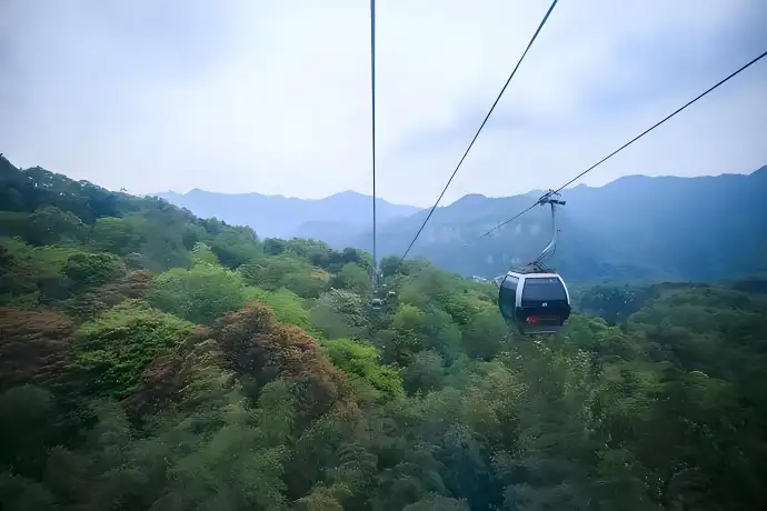 金顶索道