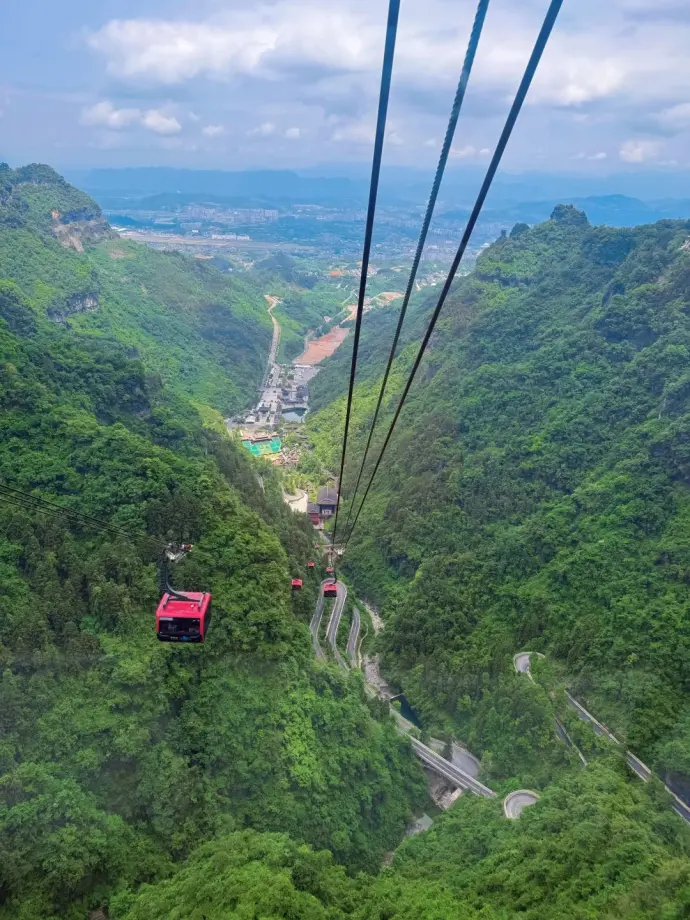 天门山索道