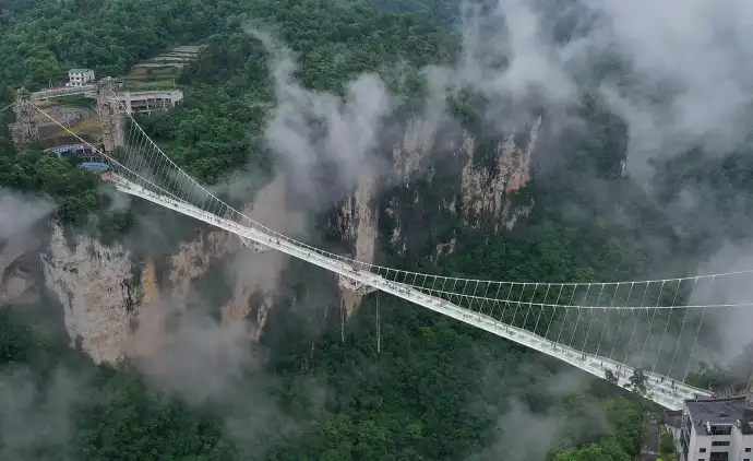 张家界大峡谷玻璃桥