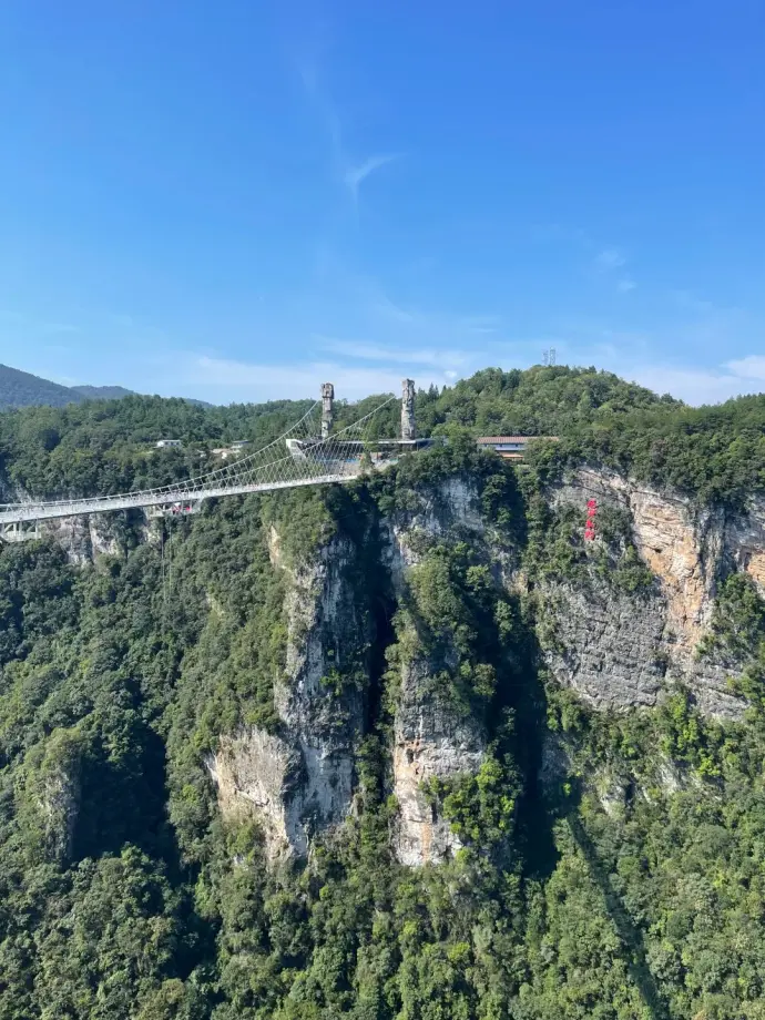 张家界大峡谷玻璃桥