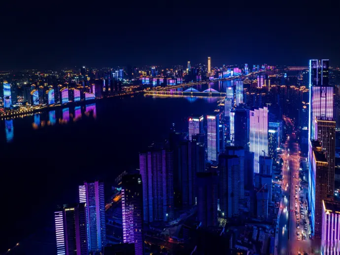 湘江夜景